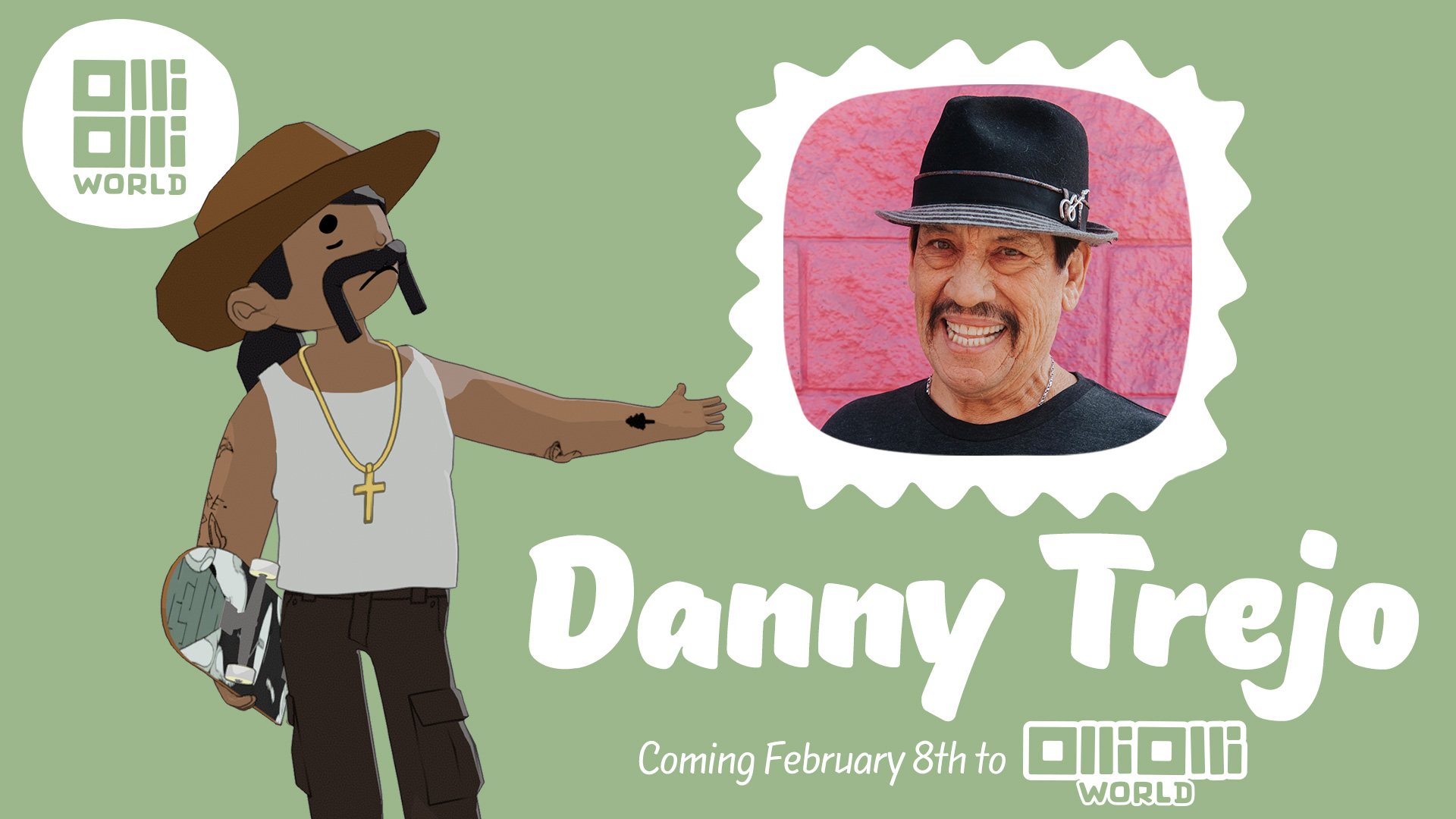 Danny Trejo จะมาเป็นตัวละครใน OlliOlli World [NEWS]