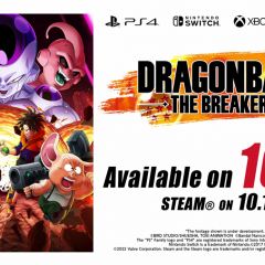 สั่งซื้อล่วงหน้าแบบดิจิทัลเกม DRAGON BALL: THE BREAKERS บน PlayStation®4, Xbox One และ STEAM® ได้แล้ววันนี้!