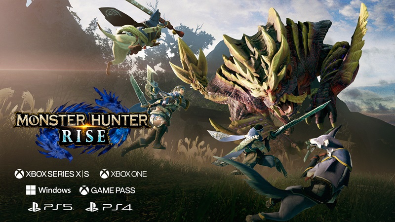 Monster Hunter Rise จะวางจำหน่ายให้กับ Xbox Series X|S, Xbox One, Windows, PlayStation5 และ PlayStation4
