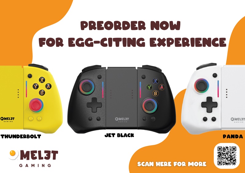 สั่งซื้อได้แล้ว! Omelet Switch Pro + Joy-Pad Controller จองตอนนี้เพื่อรับประสบการณ์แบบ Egg-Citing!