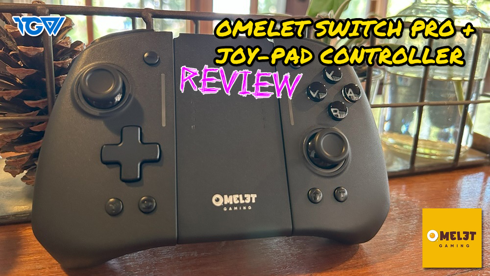 OMELET SWITCH PRO + JOY-PAD CONTROLLER – รีวิว [REVIEW]