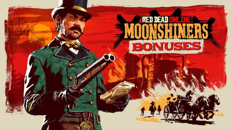 กิจการค้าของเถื่อนจะบูมไปตลอดเดือนใน Red Dead Online พร้อมด้วยบูสต์พิเศษสำหรับ Moonshiners