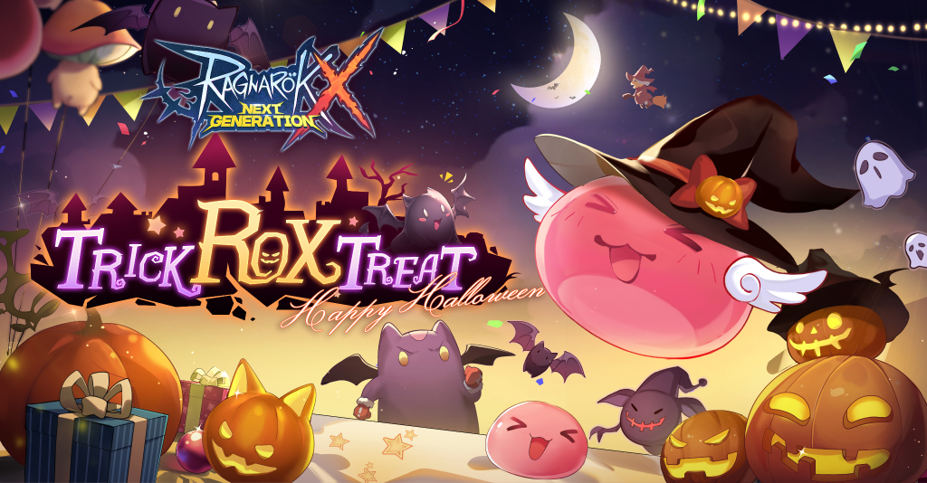 เตรียมฉลองเทศกาลฮาโลวีนกับอีเวนท์ Halloween Revelry Party ใน Ragnarok X: Next Generation!