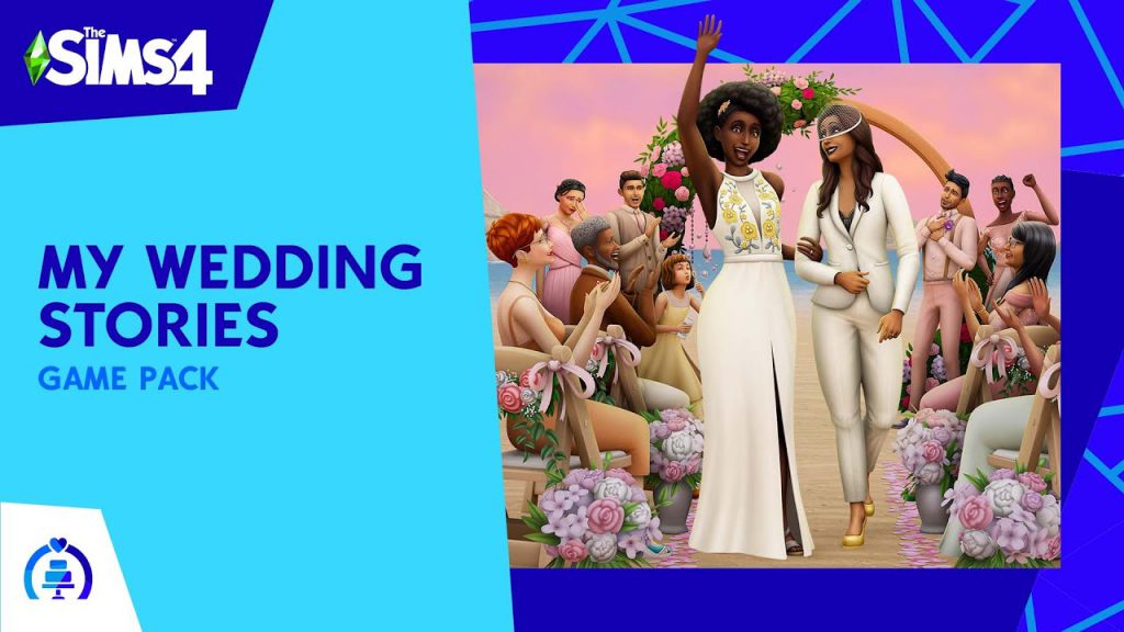 ตอบตกลงในการแต่งงานในฝันของซิมกับ The Sims 4 My Wedding Stories Game Pack