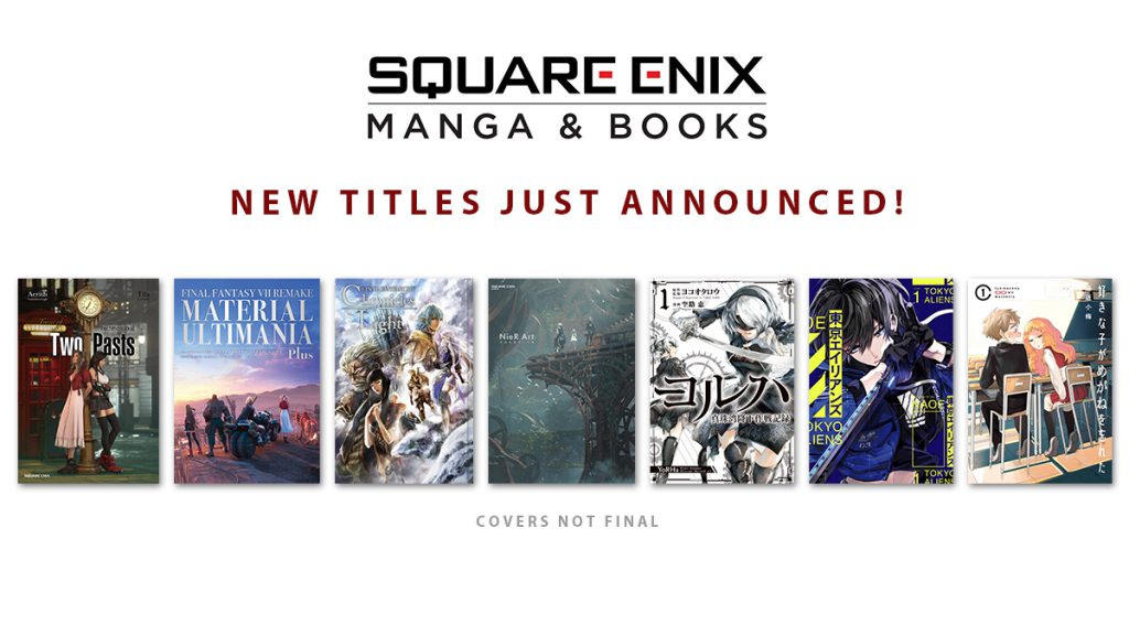 SQUARE ENIX เปิดตัวหนังสือใหม่จาก FINAL FANTASY, NieR และเกมอื่น ๆ พร้อมให้สั่งจองล่วงหน้าแล้ว