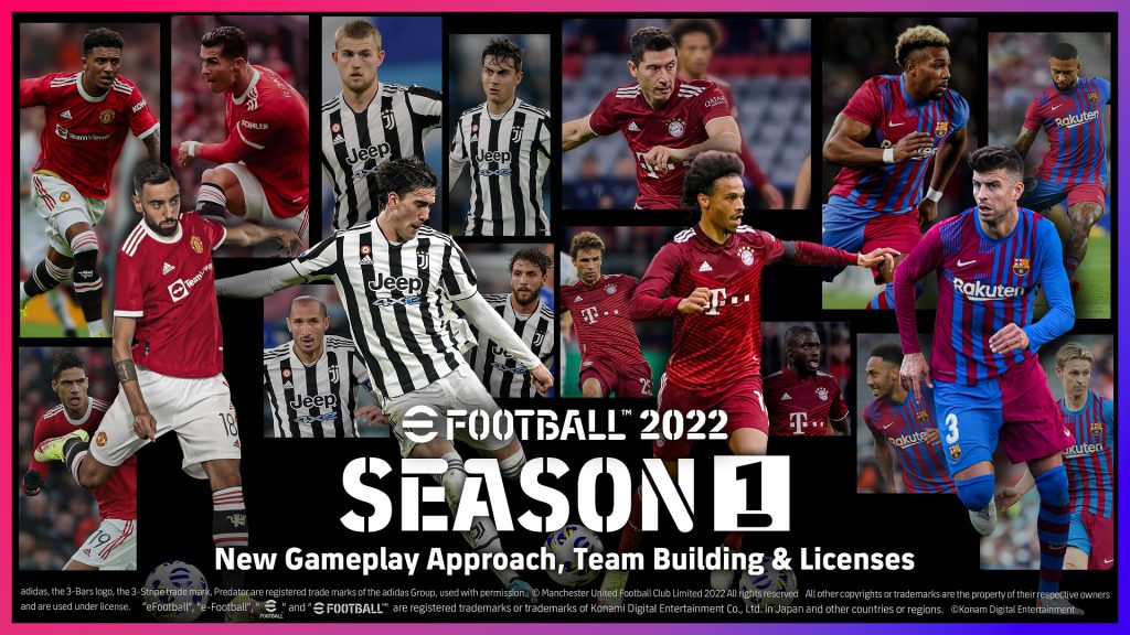 KONAMI ประกาศอัปเดต eFootball™ 2022 (เวอร์ชัน 1.0.0) พร้อมให้เล่นแล้วทั่วโลก