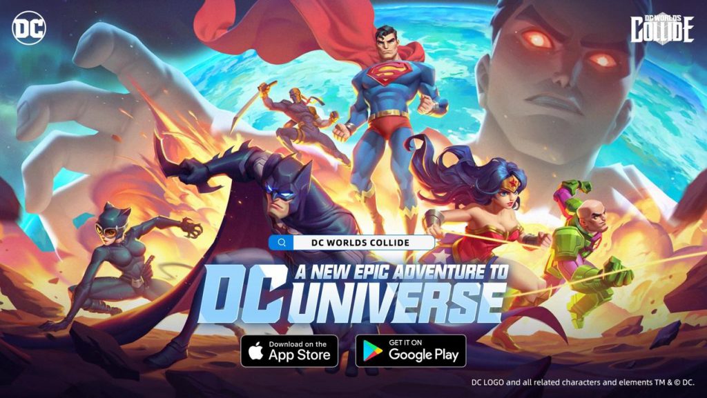 เกมการ์ด RPG ใหม่ DC Worlds Collide เตรียมเปิดให้บริการเต็มรูปแบบวันที่ 28 เมษายนนี้