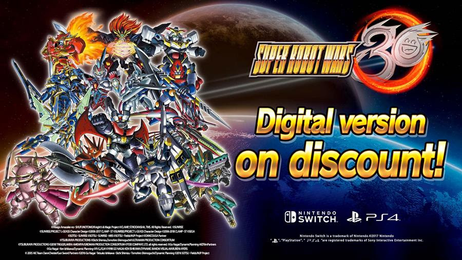 แพ็คส่วนขยายของ SUPER ROBOT WARS 30 พร้อมให้ซื้อแล้วบนทุกแพลตฟอร์ม!