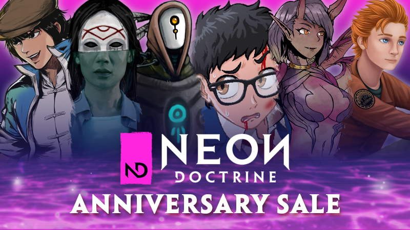 ค่ายเกม Neon Doctrine ฉลองครบรอบ 8 ปี – จัดแจก Nintendo Switch OLED !!