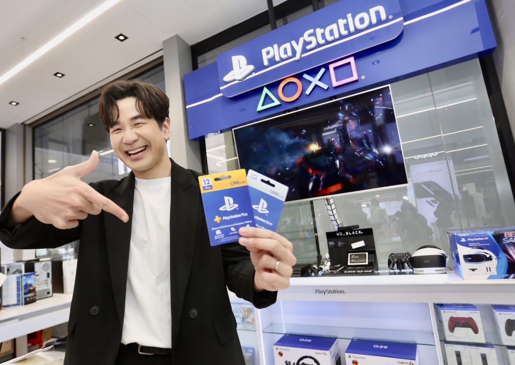 บัตรของขวัญ PlayStation วางจำาหน่ายร้าน BaNANA และร้านค้าในเครือทั่วประเทศ