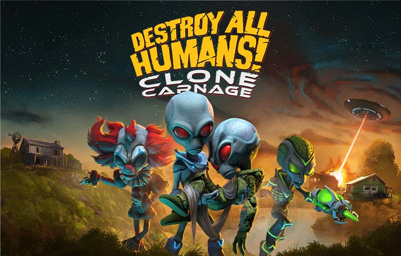 เล่นเกมฟรีกันไหมทุกคน! Destroy All Humans! Clone Carnage ลดราคาไปเลย 100%