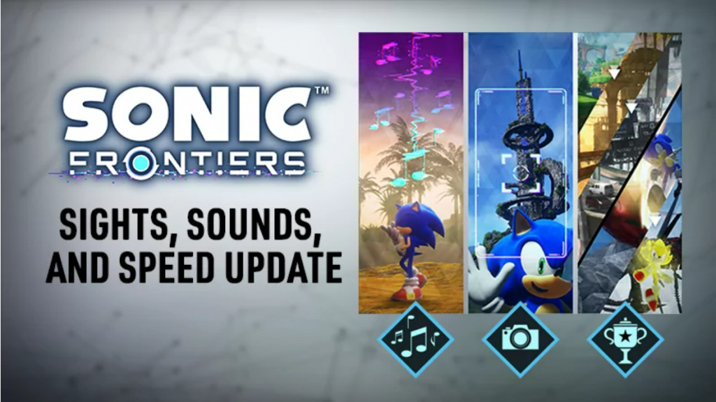 Sonic Frontiers – คอนเทนต์อัปเดตฟรีชุด 1 Sights, Sounds, and Speed Content Update มาแล้ว!