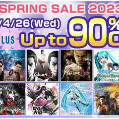 SEGA SPRING SALE เริ่มต้นแล้ว! ลดสูงสุด 90% สำหรับเกมจาก SEGA และ ATLUS!