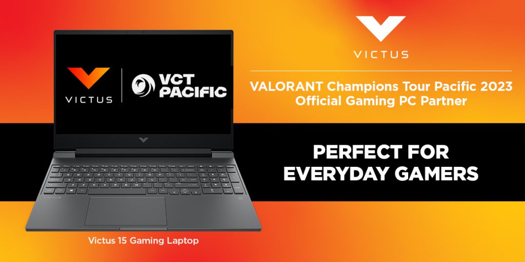 เอชพีผู้สนับสนุนเครื่องคอมพิวเตอร์เกมมิ่งอย่างเป็นทางการสำหรับใช้ในการแข่งขันรายการ VALORANT Champions Tour Pacific 2023