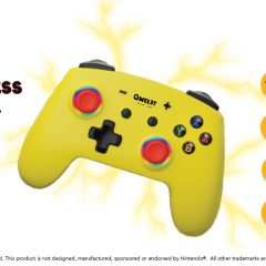 Omelet Gaming เพิ่มความสนุกไปกับจอย Pro+ Wireless Controller สี Thunderbolt สำหรับ Nintendo Switch