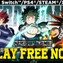 เกมออนไลน์มัลติเพลเยอร์ F2P MY HERO ULTRA RUMBLE พร้อมให้เล่นแล้ว!