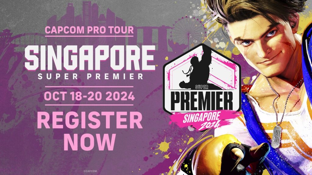 เปิดลงทะเบียนเข้าร่วมแข่ง CAPCOM Pro Tour 2024 SUPER PREMIER SINGAPORE ได้แล้ว!