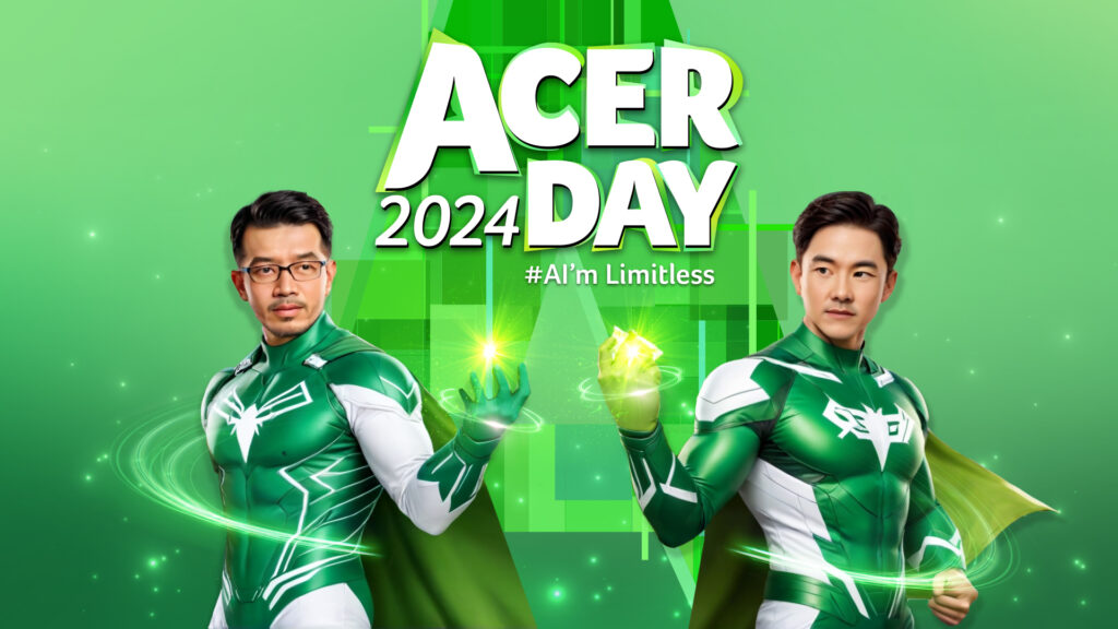 Acer Day 2024 – AI’m Limitless สู่ความเป็นไปได้ที่ไร้ขีดจำกัดด้วย AI