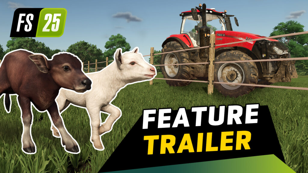 พืชพรรณ, สถานที่, เครื่องมือ และอื่น ๆ มาปรากฏโฉมในตัวอย่างใหม่ของ Farm Simulator 25