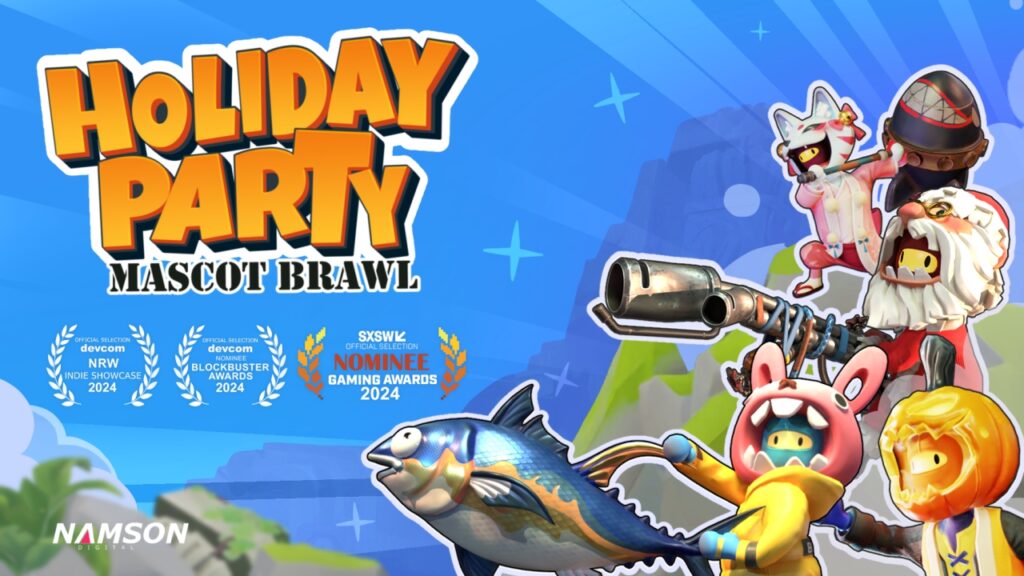 เกมคนไทย! Holiday Party: Mascot Brawl วางจำหน่ายบน Steam วันที่ 22 ต.ค.