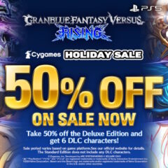 Granblue Fantasy Versus: Rising ลด 50% แบบจำกัดเวลา