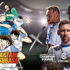 eFootball ร่วมมือกับการ์ตูนฟุตบอลเรื่อง Captain Tsubasa