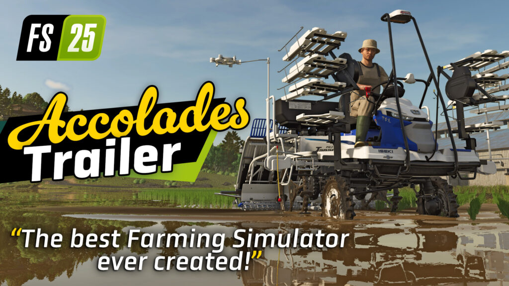 Farming Simulator 25 จำหน่ายแล้วกว่า 3 ล้านชุดทั่วโลก!