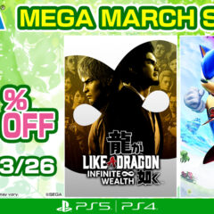SEGA Mega March Sale เริ่มแล้ว!