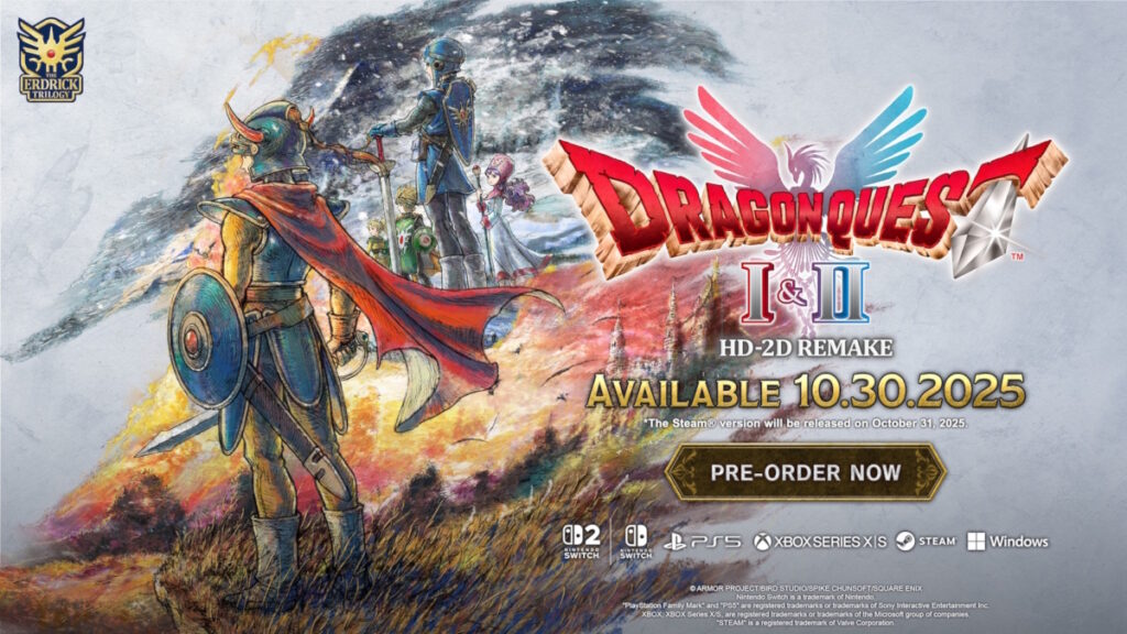 DRAGON QUEST I & II HD-2D REMAKE เตรียมวางจำหน่าย 30 ตุลาคม