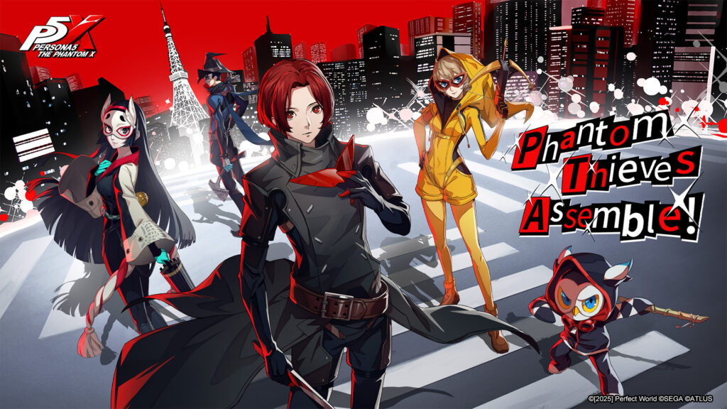 Persona 5: The Phantom X พร้อมเปิดให้ลงทะเบียนล่วงหน้าแล้ว