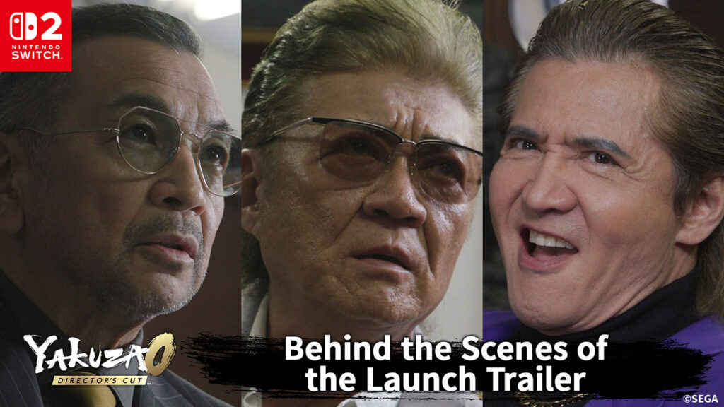 Yakuza 0 Director’s Cut เผยเบื้องหลังวิดีโอโปรโมชันคนแสดงจริง