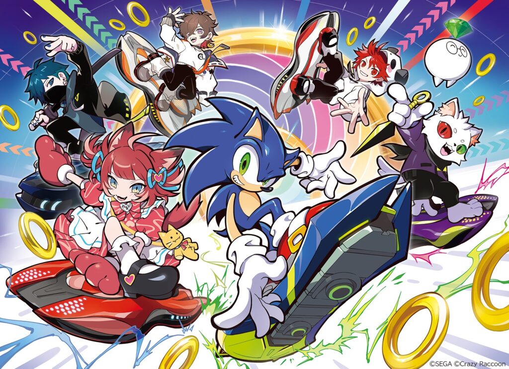 โซนิคเรซซิง ซิ่งทะยานข้ามโลก คอลแล็บกับทีมโปรเกมมิ่ง Crazy Raccoon!