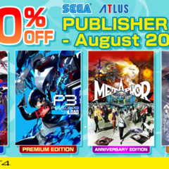 ลดสูงสุดถึง 80% จากเกมที่คัดสรรมาแล้วจาก SEGA PUBLISHER SALE – August 2025!