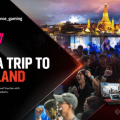 AMD พร้อมพาเกมเมอร์ไปเติมพลังกับการผจญภัยครั้งใหม่ ณ gamecom asia x Thailand Game Show ฟรี!