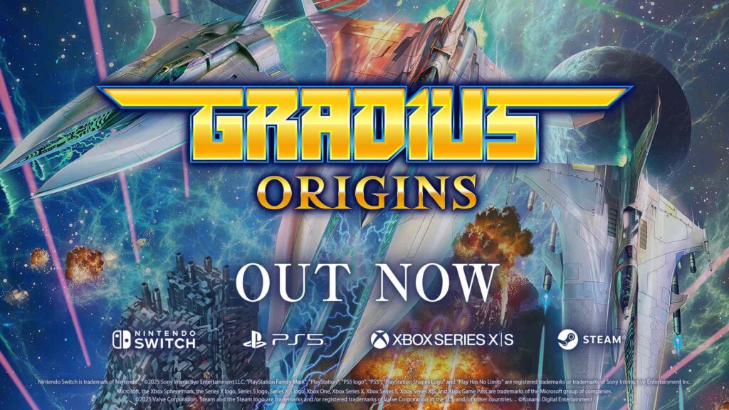 GRADIUS ORIGINS วางจำหน่ายทั่วโลกแล้ววันนี้