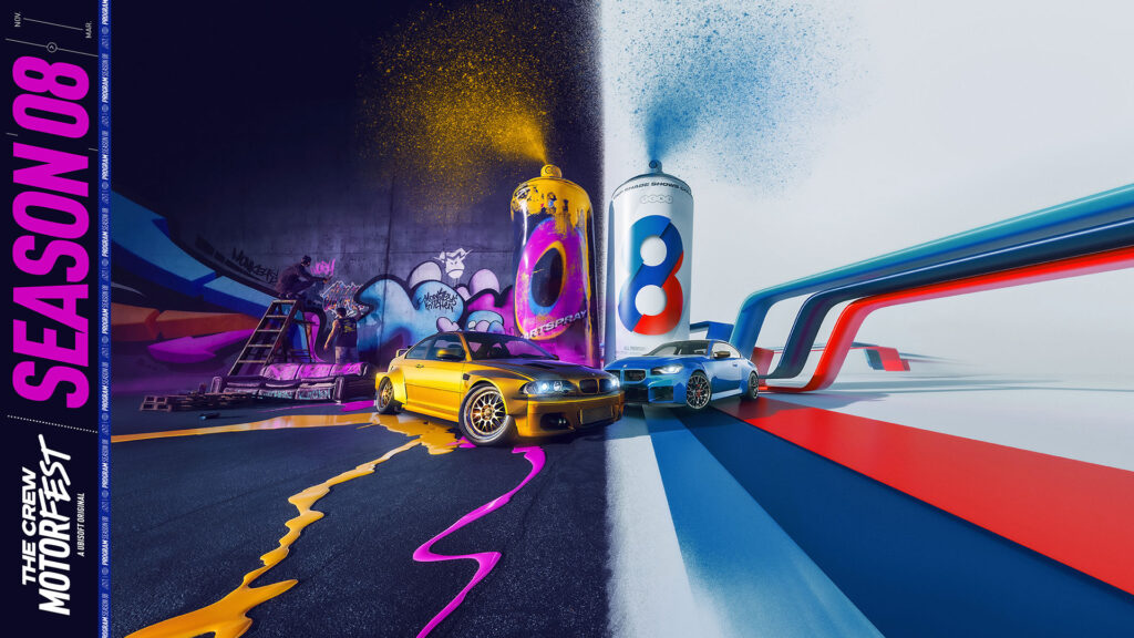 The Crew™ Motorfest เปิดฉากปี 3 ด้วยซีซัน 8 สุดเร้าใจ เฉลิมฉลองให้กับการแข่งรถบนท้องถนนและตำนาน BMW M