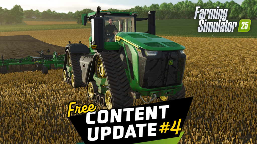 Farming Simulator 25 รถแทรกเตอร์ขนาดใหญ่มาให้ใช้กันแล้วฟรี ๆ ใน Update 4!