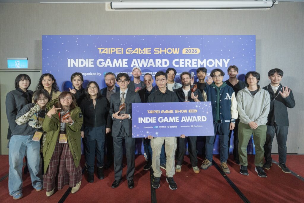 ไทเปเกมโชว์ ประกาศผลรางวัล Indie Game Award 2026 แล้ว