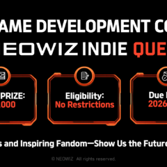 2026 NEOWIZ Indie Quest ปรับโฉมเว็บไซต์และใกล้จะถึงเดดไลน์ส่งผลงานแล้ว