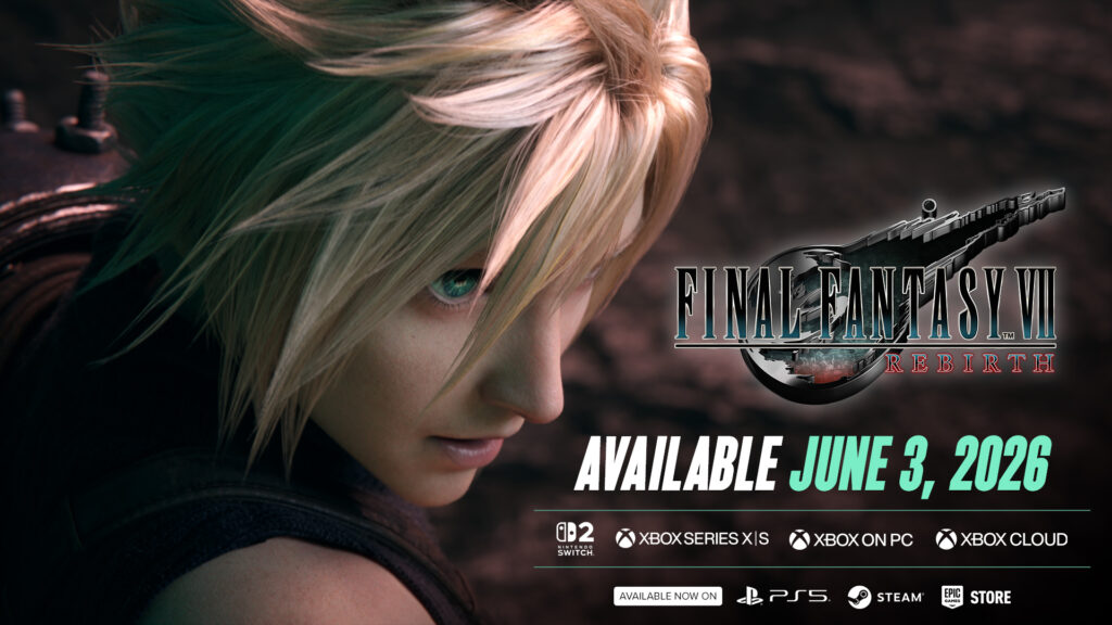 FINAL FANTASY VII REBIRTH วางจำหน่ายบน Nintendo Switch 2 วันที่ 3 มิถุนายน