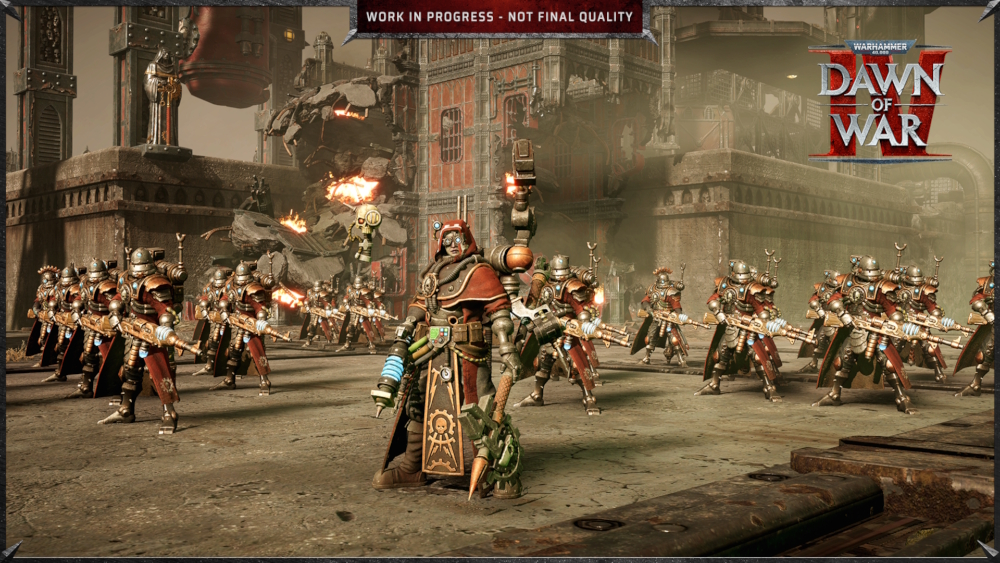 DAWN OF WAR IV: เผยโฉม ADEPTUS MECHANICUS ในตัวอย่าง CGI ใหม่ล่าสุด 