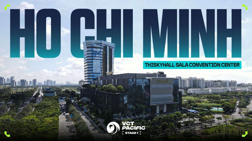 VCT Pacific Stage 1 Finals มุ่งหน้าสู่นครโฮจิมินห์ เวียดนาม!