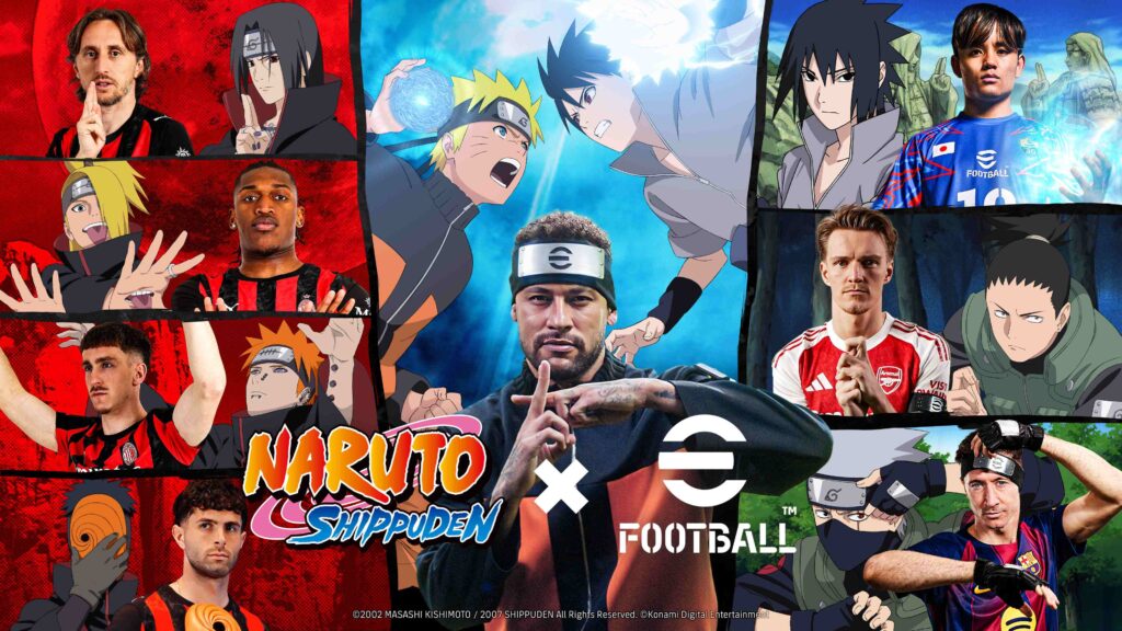 การคอลแลบส์ระหว่าง eFootball x NARUTO SHIPPUDEN