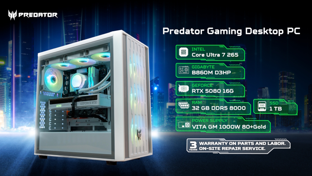 Predator x ADBIG บุกตลาดเกมมิ่งพีซีไทย ส่งคอมประกอบ Limited Edition สเปกคุ้มโดนใจเกมเมอร์