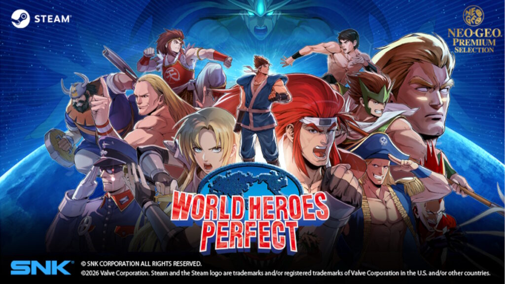 WORLD HEROES PERFECT วางจำหน่าย NEOGEO Premium Selection!