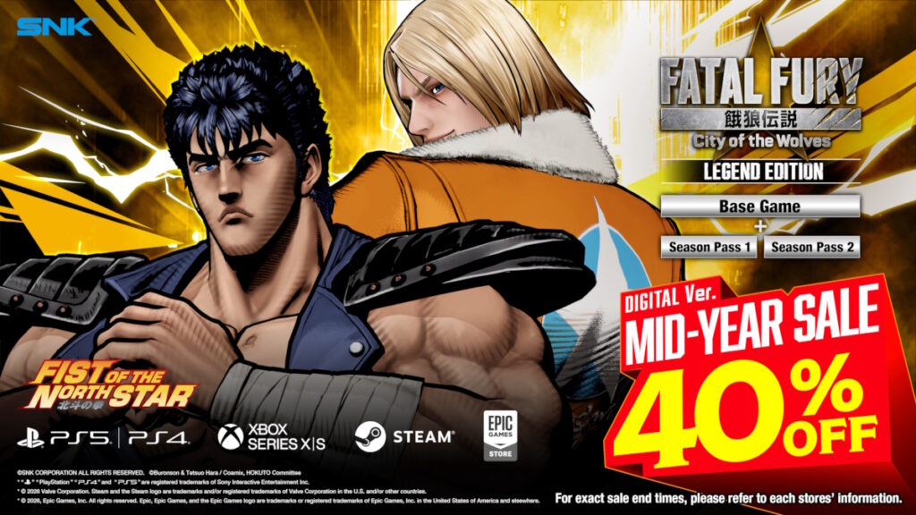 Kenshiro พร้อมเปิดให้เล่นใน City of the Wolves ซีซันที่สองแล้ว