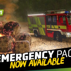 “Emergency Pack” แพ็กเสริม DLC ตัวใหม่ล่าสุดของเกม Farming Simulator 25