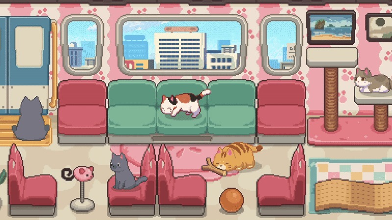 Neko Station เกมขบวนรถไฟน้องแมวสุดน่ารัก