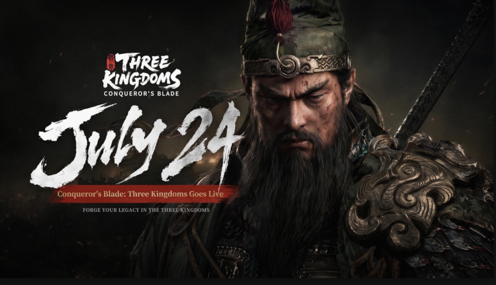 เปิดตัวความมันส์ระดับมหากาพย์กับ Conqueror’s Blade: Three Kingdoms ในวันที่ 24 กรกฎาคมนี้!