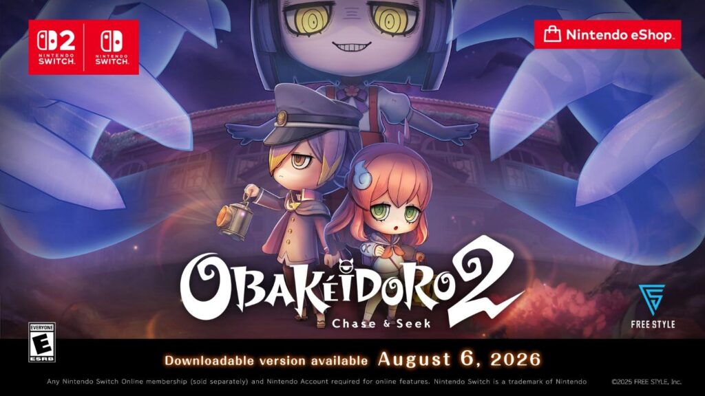 วางจำหน่ายแล้ววันนี้: เกมไล่จับสุดน่ารักปนสยองขวัญ OBAKEIDORO 2: CHASE & SEEK
